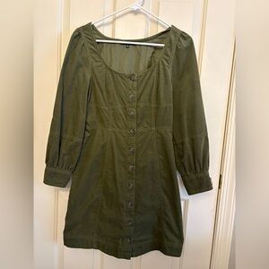 Madewell Green Dress